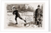 The Recent Frost And Snow Storm In London: Danger! A Scene In St. James's Park, UK, 1886 by Anonymous