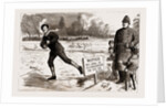 The Recent Frost And Snow Storm In London: Danger! A Scene In St. James's Park, UK, 1886 by Anonymous