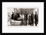 The War Between Serbia And Bulgaria: The Queen Of Serbia Visiting The Hospital Of The English National Aid Society At Belgrade, 1886 by Anonymous