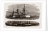 The Expedition To Upper Burma: Transfer Of The Captive King Theebaw From The Steamer Thooreah To The Troopship Clive At Rangoon, Dec. 6, 1886 by Anonymous
