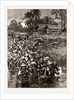 With The Tonghoo Field Force, Burma: Somersetshire Light Infantry Crossing The Twsa River, 1886 by Anonymous