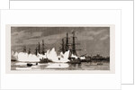 The Squadron At Rangoon Firing A Salute Of Thirty-one Guns On The Receipt Of The News Of King Theebaw's Submission, 1886 by Anonymous