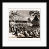 Captain Eyre, Political Officer, Reading The Proclamation To The Natives The Day After The Action At Koolee Gyoung, 1886 by Anonymous