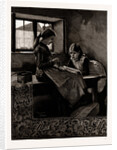 Lace-making In An Irish Cottage, 1886 by Anonymous