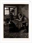 Lace-making In An Irish Cottage, 1886 by Anonymous