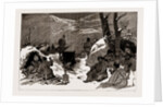 The Armistice: A Bulgarian Encampment On The Heights Above Pirot, 1886 by Anonymous
