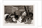 The Armistice: A Bulgarian Encampment On The Heights Above Pirot, 1886 by Anonymous