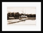 The Benin Punitive Expedition: A River Scene On The Way To The King's Capital; H.M.S. Alecto On The Benin River, 1897 by Anonymous