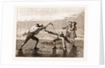 Types Of Old Swordsmanship: A Duel With Small Swords In 1760 by Anonymous