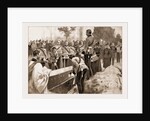 The Funeral Of A Benin Hero: Lowering The Body Of Captain Byrne Into The Grave, 1897 by Anonymous