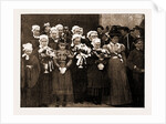The Presentation Of Drummond Castle Medals: Breton Children With Bouquets For The French And British Officials, 1897 by Anonymous