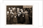 The Presentation Of Drummond Castle Medals: Breton Children With Bouquets For The French And British Officials, 1897 by Anonymous