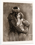 Then I Am Messiah, Indeed, He Thought, Glowing, And, Stooping, He Knew For The First Time The Touch Of A Woman's Lips by Solomon J. Solomon