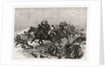 The Greek Rout: An Incident Of The Stampede On The Road To Larissa, Greece, 1897 by Anonymous