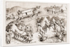 With The British Mission To Abyssinia: The Difficulties Of Mule Transport, 1897 by Anonymous