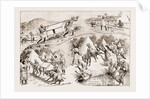 With The British Mission To Abyssinia: The Difficulties Of Mule Transport, 1897 by Anonymous