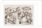 With The British Mission To Abyssinia: The Difficulties Of Mule Transport, 1897 by Anonymous