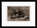 The Condemned Cruiser: H.M.S. Bacchante In A Gale, 1897 by Anonymous