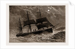 The Condemned Cruiser: H.M.S. Bacchante In A Gale, 1897 by Anonymous