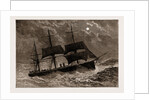 The Condemned Cruiser: H.M.S. Bacchante In A Gale, 1897 by Anonymous