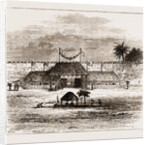 Principal Gate Or Mgenda Of The Royal Palace At Coomassie, The Ashantee War 1873. Anglo-ashanti Wars Between The Ashanti Empire by Anonymous