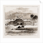 Principal Gate Or Mgenda Of The Royal Palace At Coomassie, The Ashantee War 1873. Anglo-ashanti Wars Between The Ashanti Empire by Anonymous