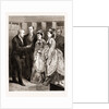 Cesarewitch And Cesarevna In The City—the Governor Of The Bank Presenting The Cesarevna And The Princess Of Wales With A Five-shilling Piece, London UK 1873 by Anonymous