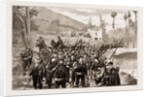 Republican Volunteers In Pursuit Of Carlists In The Catalonian Mountain, Spain 1873 by Anonymous
