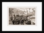 Republican Volunteers In Pursuit Of Carlists In The Catalonian Mountain, Spain 1873 by Anonymous