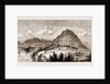Signalling The Enemy From Sugar-loaf Hill, Military Manoeuvres In Bermuda 1873 by Anonymous