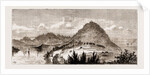 Signalling The Enemy From Sugar-loaf Hill, Military Manoeuvres In Bermuda 1873 by Anonymous