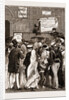 Posting A Revolutionarz Bill, Street Scene In Madrid Spain 1873 by Anonymous