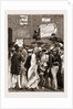 Posting A Revolutionarz Bill, Street Scene In Madrid Spain 1873 by Anonymous