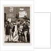 Posting A Revolutionarz Bill, Street Scene In Madrid Spain 1873 by Anonymous