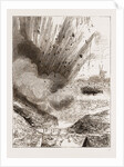 Exploding Mine In The New Ravelin, Chatham UK 1873 by Anonymous