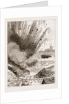 Exploding Mine In The New Ravelin, Chatham UK 1873 by Anonymous