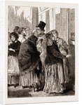 Before The Lottery Office, Vienna Austria 1873 by Anonymous