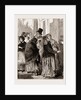 Before The Lottery Office, Vienna Austria 1873 by Anonymous