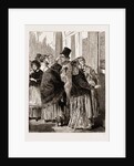 Before The Lottery Office, Vienna Austria 1873 by Anonymous