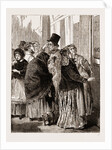 Before The Lottery Office, Vienna Austria 1873 by Anonymous