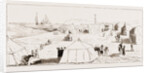 Encampment On The Kinderlinsky Gulf, East Coast Of Caspian Sea by Anonymous