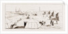 Encampment On The Kinderlinsky Gulf, East Coast Of Caspian Sea by Anonymous