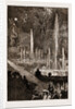 The Shah Of Persia (iran) At The Crystal Palace London UK 1873, The Fountains Illuminated And Fireworks by Anonymous