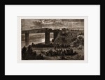Fridge Of Viana, Over The Douro-scene Of The Late Railway Accident by Anonymous