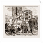 Norwich Cathedral, Social Science Congress At Norwich UK 1873 by Anonymous