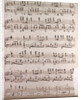 Handwritten sheet music by Anonymous