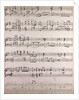 handwritten sheet music by Anonymous