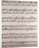 Handwritten sheet music by Anonymous