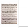 Handwritten sheet music by Anonymous