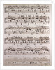 Handwritten sheet music, brillante, tre corde by Anonymous